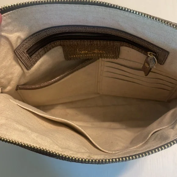 India Hicks Island Gecko Insider Pouch Clutch Bag - Picture 8 of 13